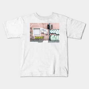 Graffiti on a wall Kids T-Shirt